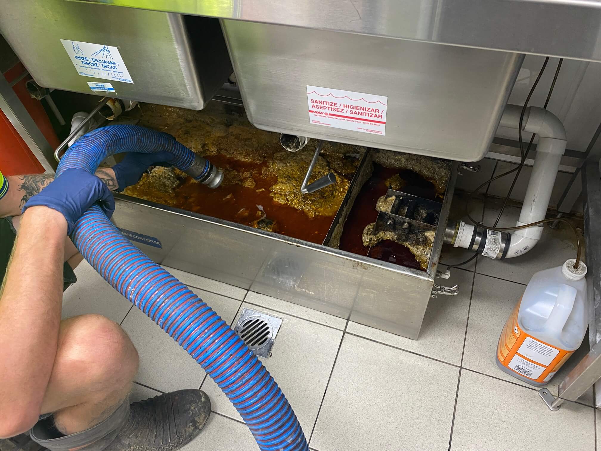 Grease Trap Cleaning in Moline